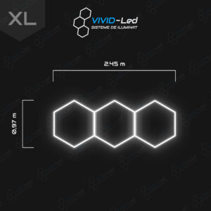 3 Hex Long - 128W