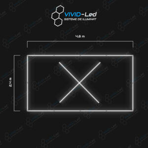 Rectanguar 4.8 x 2.4m - X