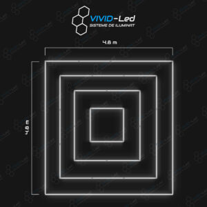 Rectangular Cvadruplu - 4.8 x 4.8
